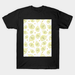 Delicate Flower Pattern T-Shirt
